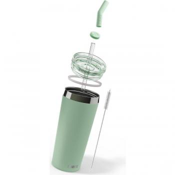 SIGG Isolierbecher Tumbler Mug Helia milky green 0.6 l