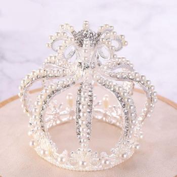 Diadème Décoratif en Cristal pour Mariage