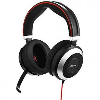 Casque Audio Jabra Evolve 80 UC Noir