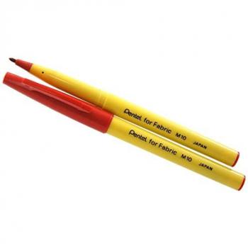 Pentel M10U-B Universalmarker 12er Set, 0,8-1,0mm Rundspitze rot