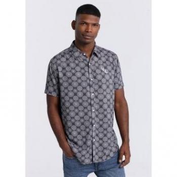Camicia a Maniche Corte 1379‑55‑6 Vittorio Lucchino 2XL Tinta Mista