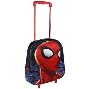 Mochila Spiderman con Ruedas 3D