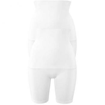 PETITE FLEUR Damen Formpants Weiß Gr. 52/54 mit Bodyforming Effekt