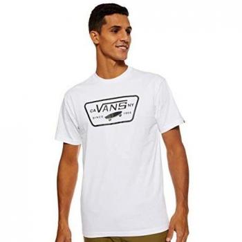 Vans Classic Fit Full Patch Short Sleeve T-Shirt Black/White