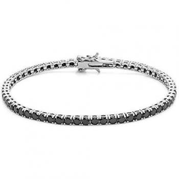 Bracciale Uomo Comete in Argento e Zirconi UBR993M20