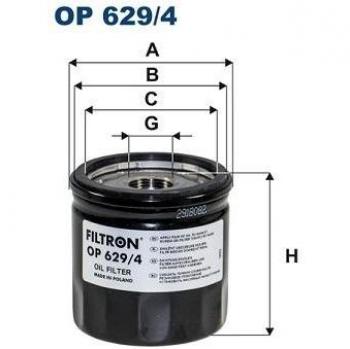 FILTRON Oil Filter OP 629/4
