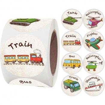 500Pcs Cartoon Stickers for Craft Decoration