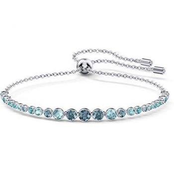 Pulsera Emily Azul Rodio Gradient de Swarovski