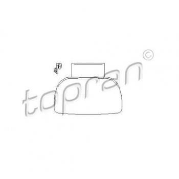 TOPRAN maniglia portiera 721 717