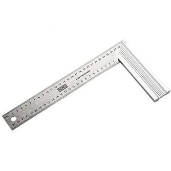 Escuadra de Acero Inoxidable Mango de Aluminio ALYCO