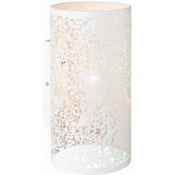 Secret Garden Floral Leaves Design Wall Light with IVF Cable and E14 Socket