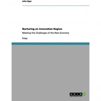 Nurturing an Innovation Region: Meeting the Challenges of the New Economy