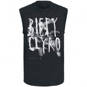 Camiseta Sin Mangas Biffy Clyro Scrawl (Negro)