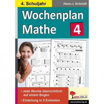 Wochenplan Mathe / Klasse 4