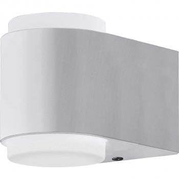EGLO Wandleuchte „Briones“ – 3 W LED, Alu‑Guss, 9,5×8,5×12,5 cm, 3000 K, 500 lm
