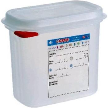 Araven 212 Food Containers with Lids, GN 1/9, 1.5 L
