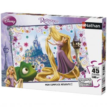 Nathan 86496 – Rapunzel: Das magische Haar – 45‑teiliges Puzzle