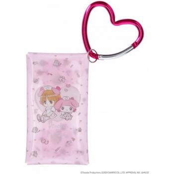 My Melody Pinoko X Kuromi Portabler Schutzhülle – durchsichtig