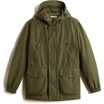 Woolrich Herren Parka L – Light Ramar in Oliv