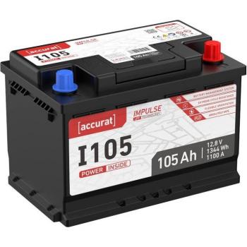 Accurat Impulse I105L3 1100A LiFePO4 Autobatterie
