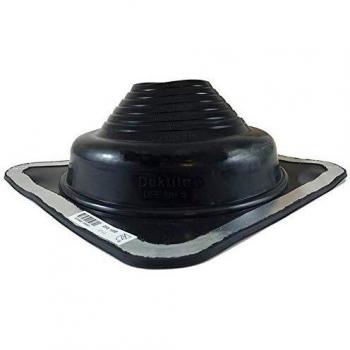 Dektite EPDM Pipe Flashing Boot Black