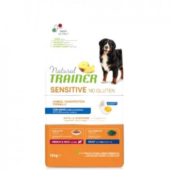 Natural Trainer Sensitive Adult Medium / Maxi Grain Free Monoproteico con Uovo