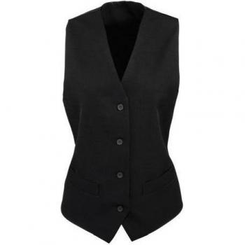 Línea Premium Colete Forrado Mujer XS en Negro