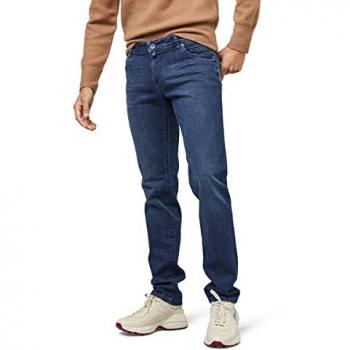 M 5 BY MEYER Cross Hedge Denim Five Pocket – Classic 5‑Taschen