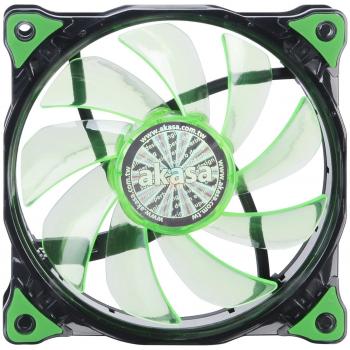 EcoPulse 120mm Green LED Ventilator