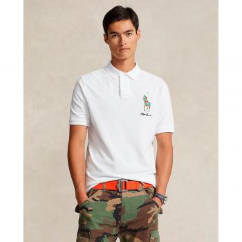 Polo Ralph Lauren Men's Classic Fit Piqué Polo Shirt Big Pony Logo