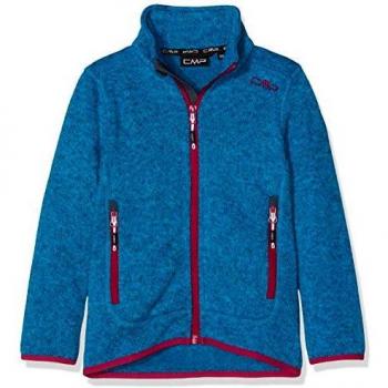 CMP Asphalt‑Fleece Jacke für Mädchen, Modell 104 – B.Jewels
