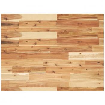 Waschtischplatte Massivholz Akazie 80x60x2 cm