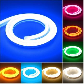 LED Impermeabile Giallo Silicone