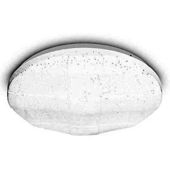 Éclairage LED spartial C 48 W 4000 K IP44, finition blanche