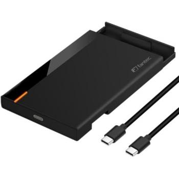 Custodia SATA 2,5” Fantec PL‑25U31 Nero USB‑C