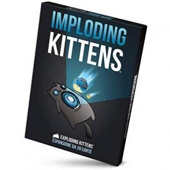 Asmodee Imploding Kittens Erweiterung Brettspiel Edition in Italienisch (8542 Italien)