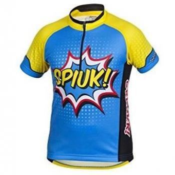 Spiuk Blau‑Gelb Kinder Trikot Anatomic 1