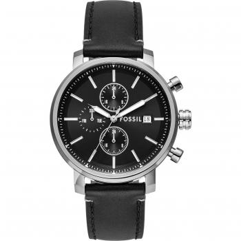 Fossil BQ2849 Zwart Manshorloge