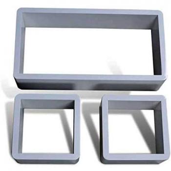 Wandregal 6‑Fach Weiß von VidaXL – MDF-Cube-Regal für Bücher, DVDs und mehr