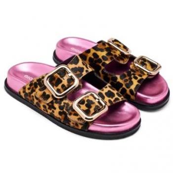 Gioseppo Wildprint Slider – 6 US, Female Multicolor