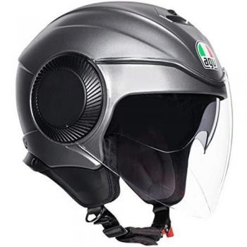 AGV Motorradhelm Orbyt für Herren, grau, XL