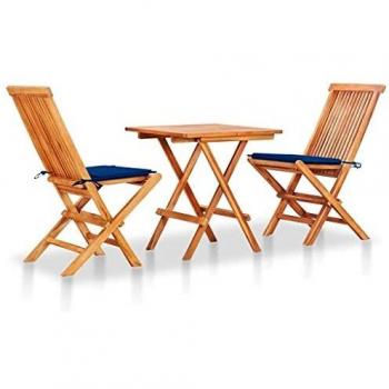 Triple Blue Pillow Bistro Collection