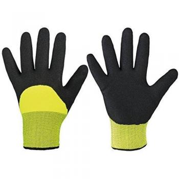 Gants Anti-Froid Mallory Noir/Jaune 100% Nylon