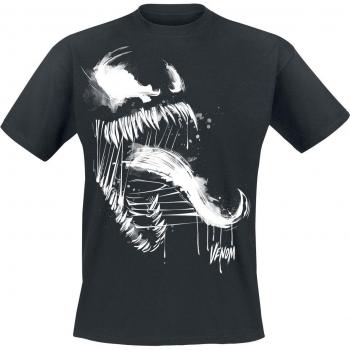T-Shirt Spider-Man 2 Venom Splatter Uomo S-5XL Nero