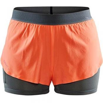 Vent Short Racing 2‑en‑1 Shock Short Running Femme – Craft