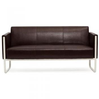 3‑Sitzer Hjh Office Aruba Kunstleder LoungeSofa Braun