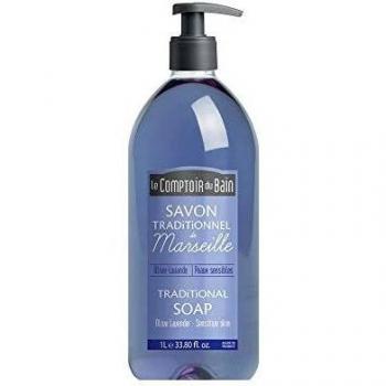 Savon traditionnel de Marseille Olive-Lavande 1000ml