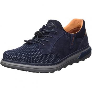 Bugatti Herren Dunkelblau Schnürschuh Slipper 322-A9N6-06914