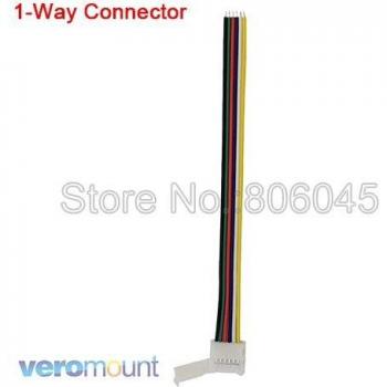 RGB+CCT LED Strip Connector 6-Pin
