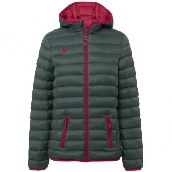 Izas Damen-Ailama Faserjacke in Dunkelgrün, berberitzefarbend, Größe XXL